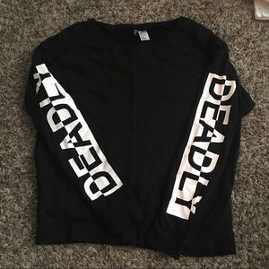 3/$15💜Black Sweatshirt